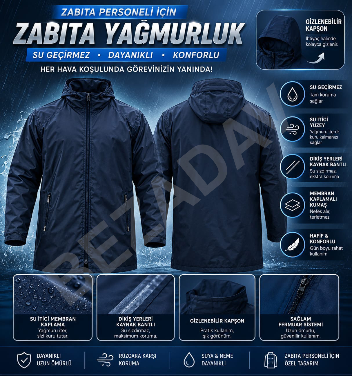 Zabıta Yağmurluk