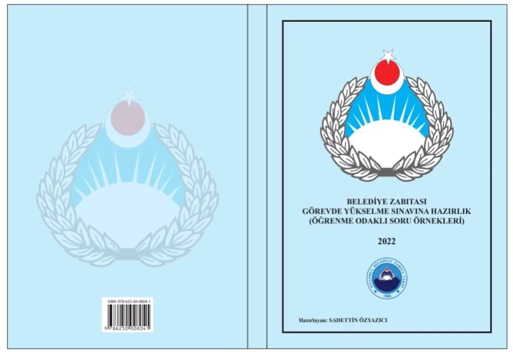 Zabıta Görevde Yükselme Sınavına Hazırlık Kitabımız Yayında